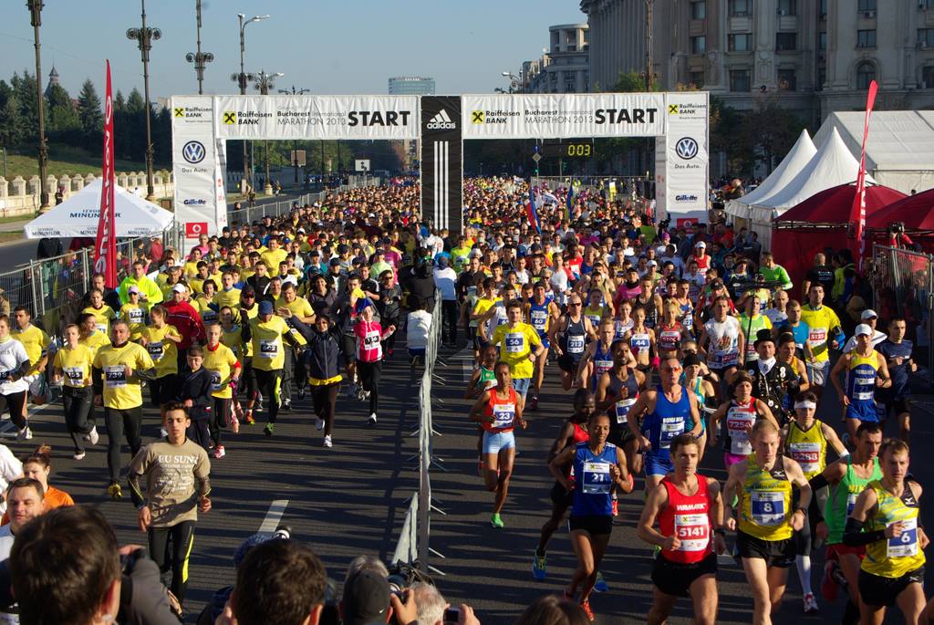 Maratonul International Bucuresti - octombrie 2013